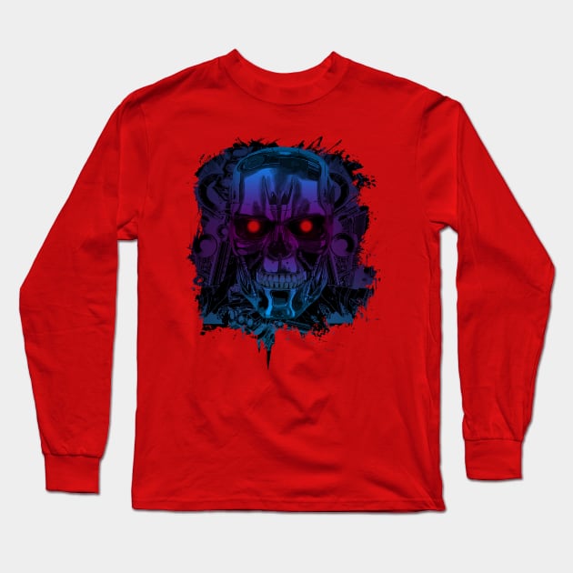 T800 Long Sleeve T-Shirt by theanomalius_merch